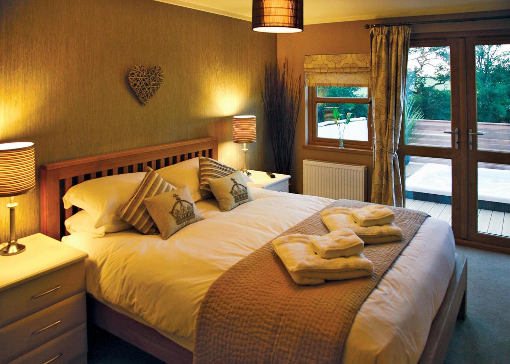 Upton Lakes Lodges Cullompton Oda fotoğraf